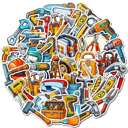 10/25/50pcs Mixed Electric Hand Tools Stickers Graffiti for DIY Phone Motorcycle Helmet Scrapbooking Laptop Suitcase Skateboard