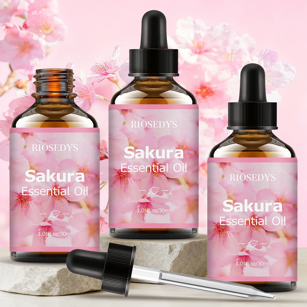 SAKURA essential oil natural fragrance, is suitable for body massage treatments ,hair care anddiffuser