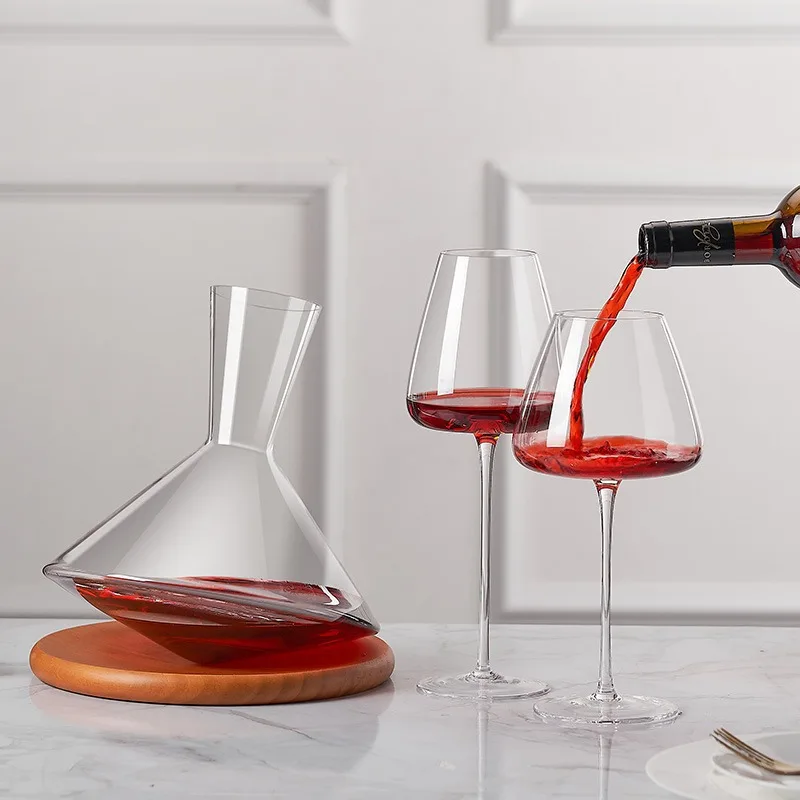 

НОВЫЙ 2/4 шт. простой роскошный келих для красного вина бордового цвета, светильник, прозрачный хрустальный бокал, бокал для вина, ГОРЯЧИЙ