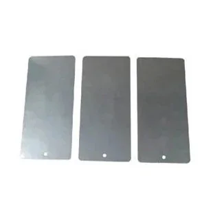 

Тестовая пластина с покрытием. Тестовая жесть 150x70 мм/120x50 мм, толщина 0,28 мм, 100 шт./упак.