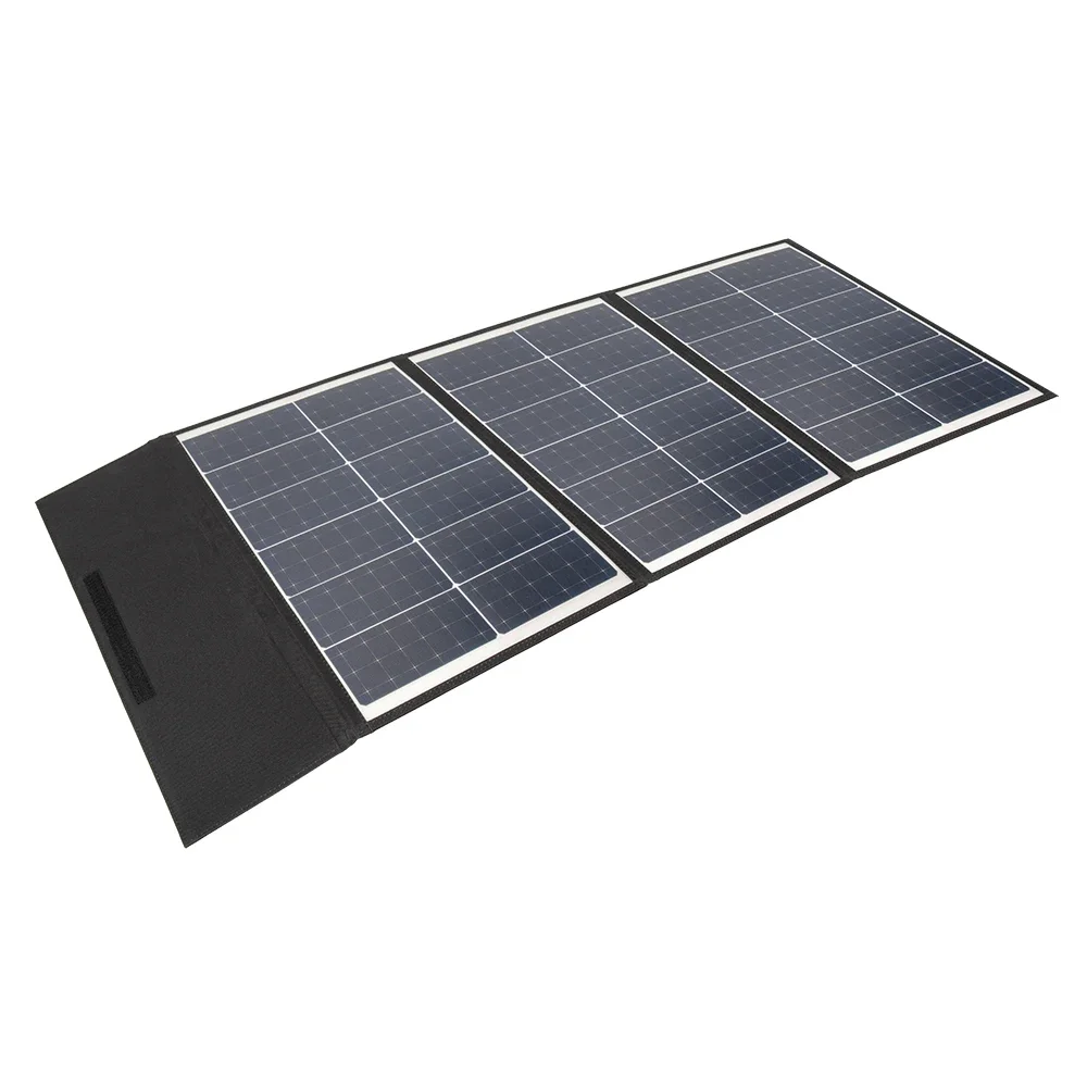 100W Portable Folding Outdoor Camping Monocrystalline Silicon Foldable Solar Panel