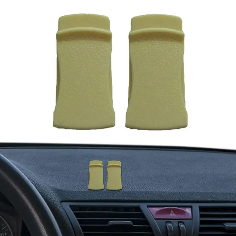 Sunglasses Visor Clip For Car 2PCS Sun Glasses Mount Clip On Visors Ticket Card Clip Eyeglasses Mount Car Visor Accessories