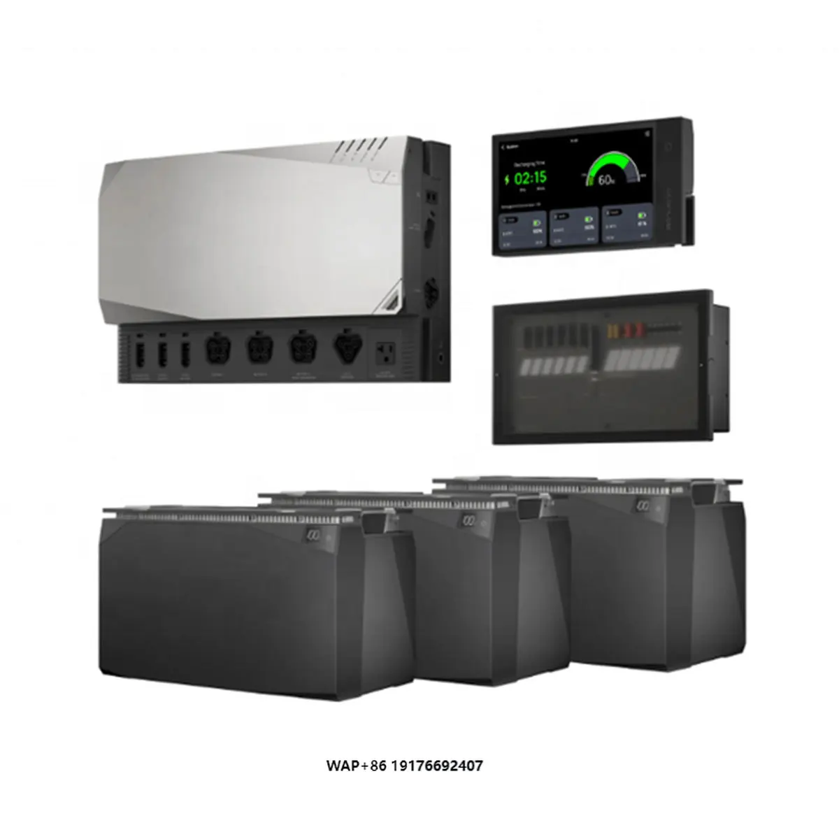 15kWh Energy Power Kits 10kWh 5kWh 2kWh Home Backup for Battery Solar Generator Emergency Portable Power Station