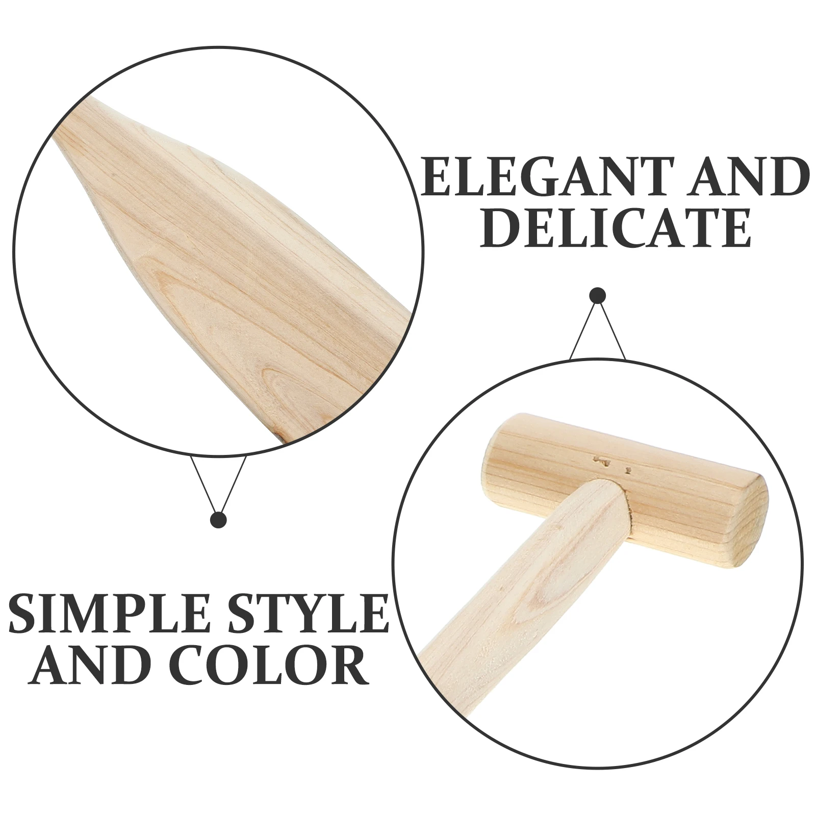

1pcs Wooden Hanging Ornament Home Decor Shape Unfinished Craft Diy Wall Decorative Solid Wood Slice Paddle Decor For Room Wall