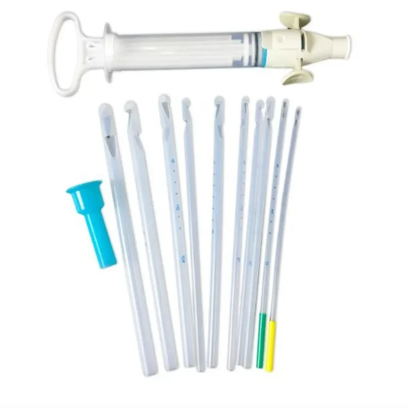 MVA Kit Manuals Vacuums Aspirations Kit MVA KIT Double Pinch Valve Autoclavables For Hospital