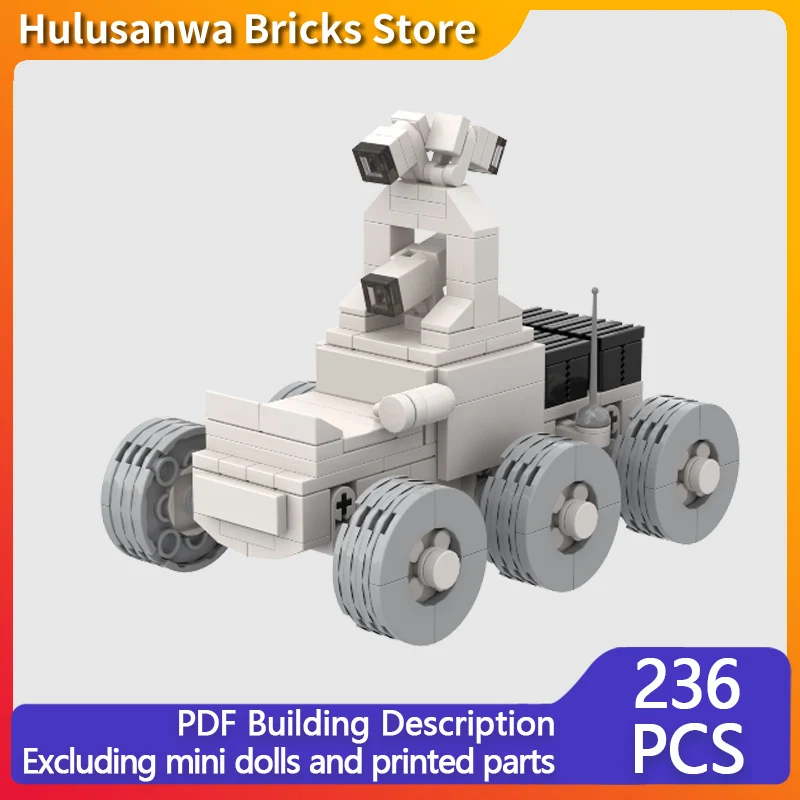 

STR-1 Exploration Vehicle Model MOC Building Bricks War Equipment Modular Technology Gifts Holiday Assemble Children Toys Suit