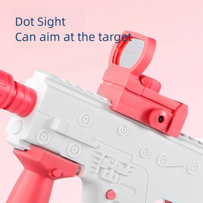 Uzi – pistolet à eau électrique à feu continu à longue épée, deux Magazines, grande capacité, plage en plein air, jouets cadeaux pour garçons et filles