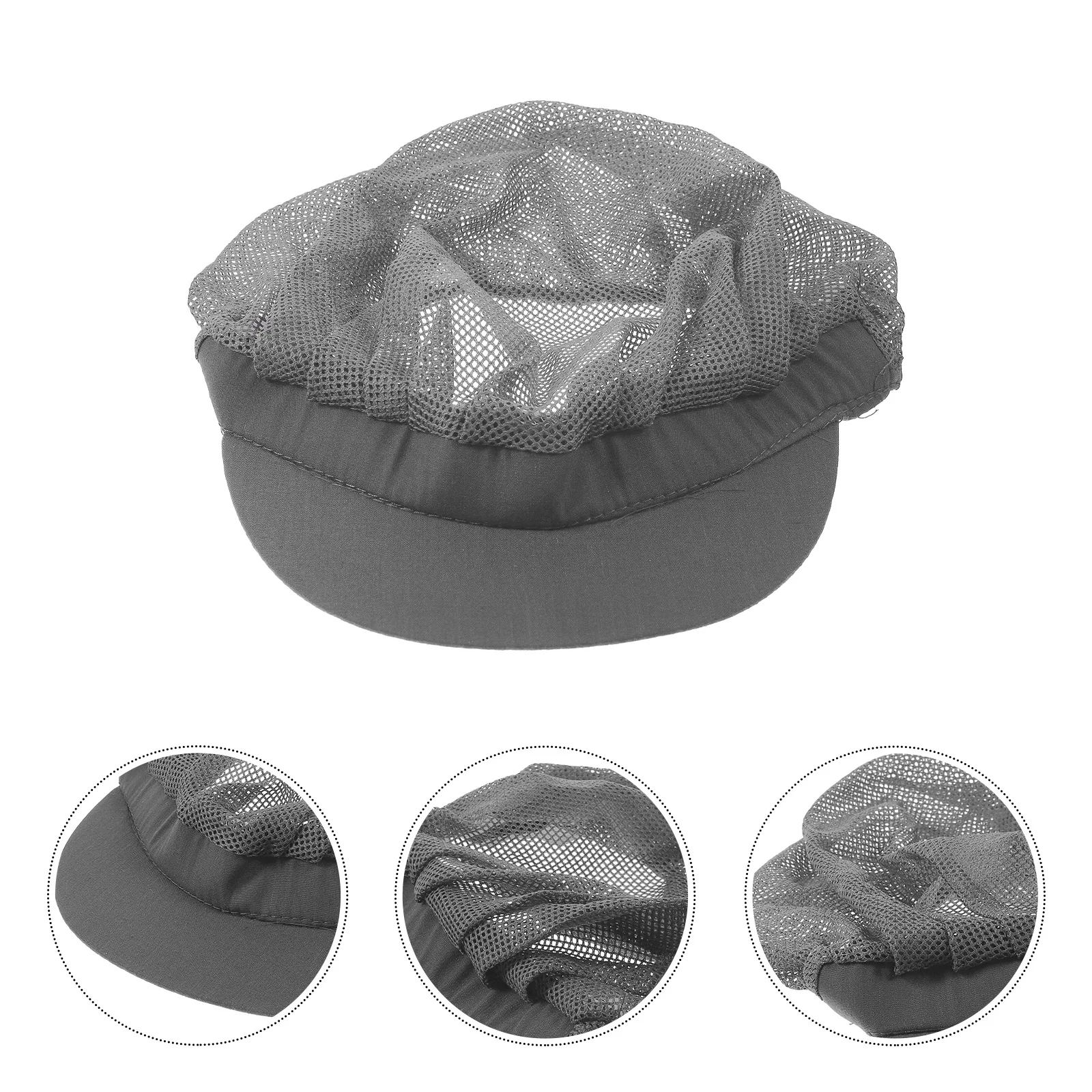 Cotton Chef Hat Comfortable Breathable Cooking Catering Kitchen Work Hat Service Cap Chef Cap Waiter Hats Hats for Women