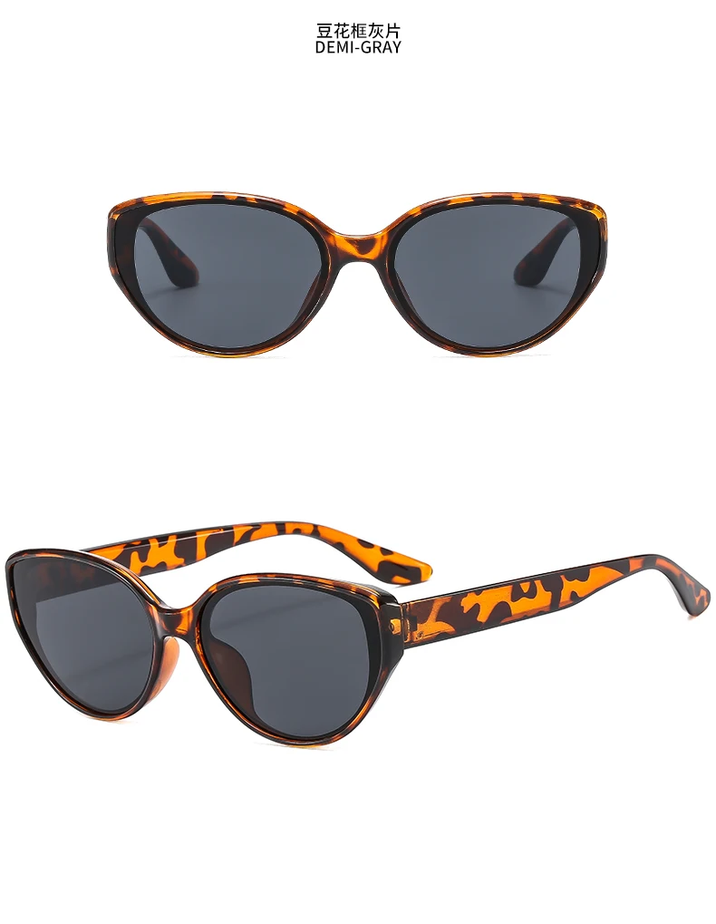 Sexy Cat Eye Sonnenbrille Damen Vintage Kleine Cateye Sexy Brillen Sonnenbrille für Damen 80er 90er Jahre Trendige stilvolle Brille – Detail 9