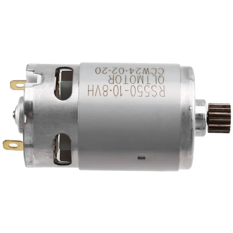Multifunction 15 Teeth DC Motor 10.8V For GSR 1080-2-Li TSR1080-2-LI /GSR1200-2-LI /GSR1080-2-LI Cordless Drill Driver Par