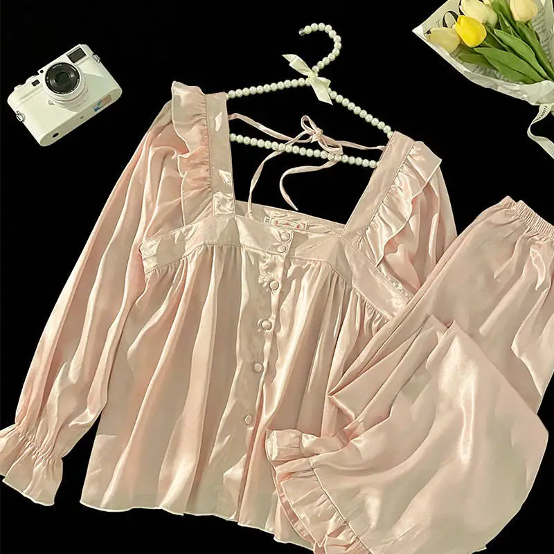 

Женские зимние пижамные комплекты из флиса, рождественский подарок, семейный комплект для сна, теплая пижама с капюшоном, длинными рукавами и брюками в полный рост, для офиса (OL)