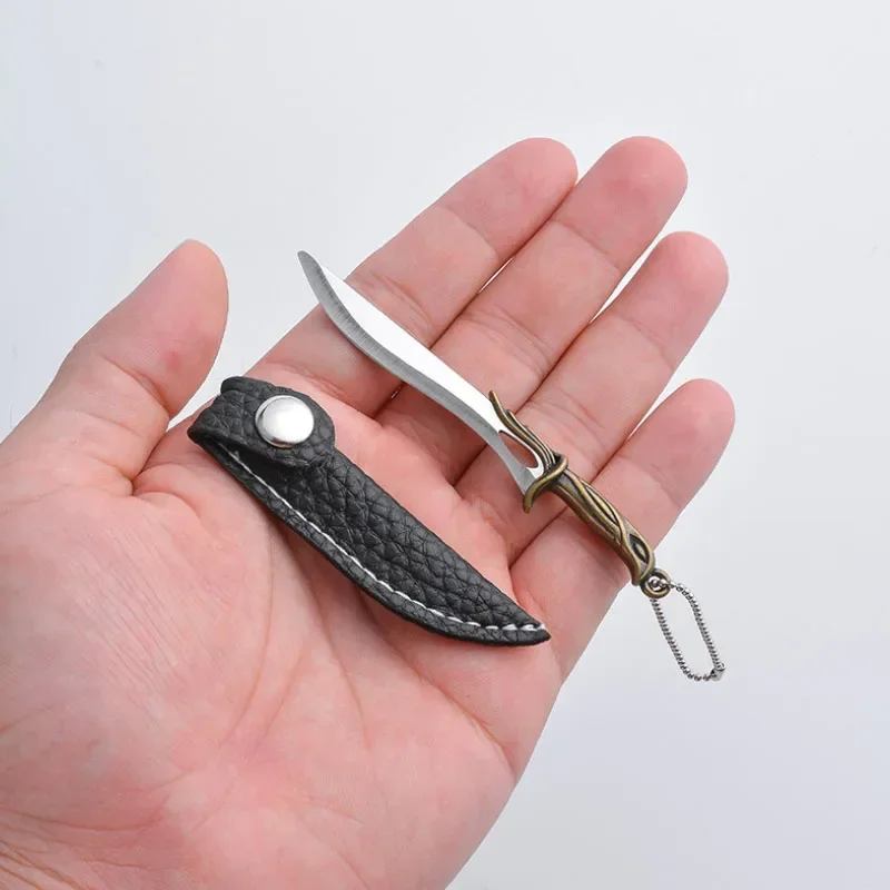 Mini Keychain Portable Knife Suitable for Opening Holiday Gifts and Express Delivery Non-folding Knife Pendant Accessories