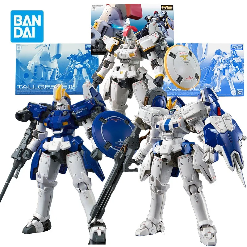 

BANDAI RG TallgeeseEW Action Figure Tallgeese2 OZ-00MS2B Tallgeese3 Anime Figures Mobile Suit Gundam Plastic Model Kit Toys