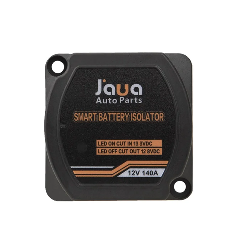 JAUA AUTO PARTS 12V 140A Voltage Sensitive Relay Dual Battery System Digital Display VSR Split Charge for Car RV Yacht