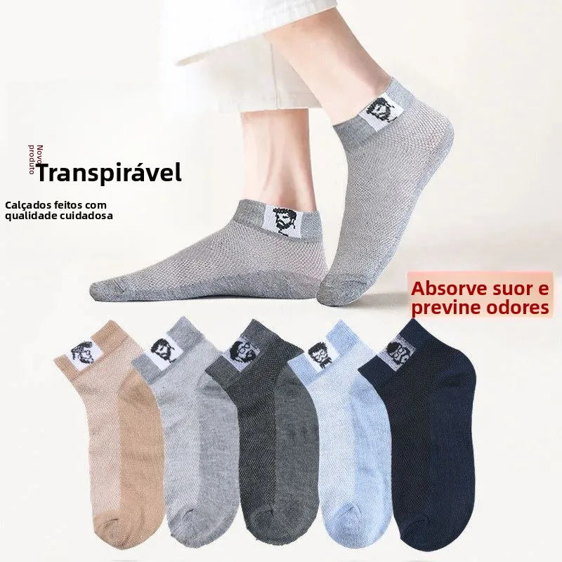 meias-curtas-masculinas-respiraveis-finas-de-malha-esportiva-tipo-sapatilha-para-verao-cano-baixo-antiodor-absorventes-de