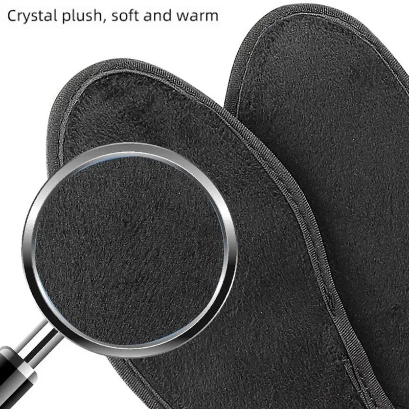 Winter Heated Insoles USB Heating Insoles Cuttable Feet Warmer  Pads Thermal Shoe Sock Pad Outdoor Electric Foot Warming Pad