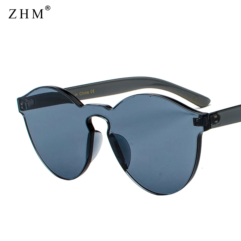 2023 Fashion New Round Sunglasses Women Vintage Metal Frame Pink Yellow Lens Colorful Shade Sun Glasses Female UV400
