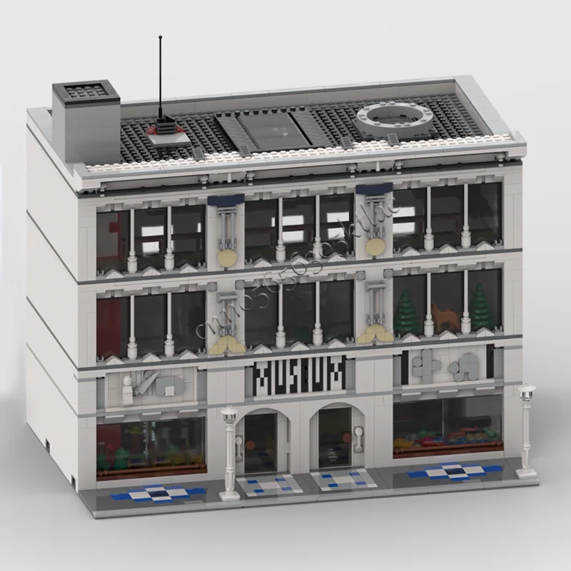 Hot 2604 PCS Museum of Natural History Building Block Model Children Puzzle Assembly Building Blocks Toy Christmas Festival Gift