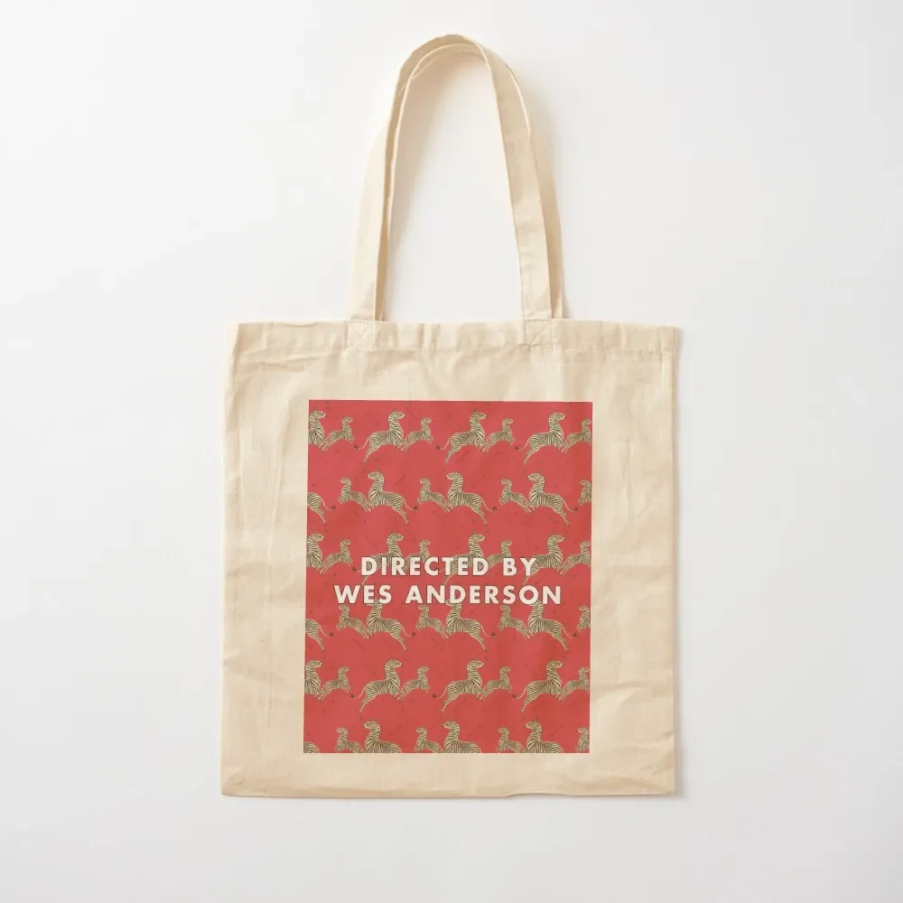 

Directed By Wes Anderson Tote Bag Eco Bag University Shopper Bag Reusable Shopping Bags Women's Shopper