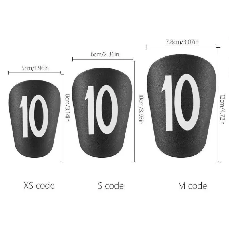 [Lightweight Soccer Shin Guards] Lightweight, Comfortable Professional Soccer Shin Guards | Impact Reduction, Easy Care, Inserti