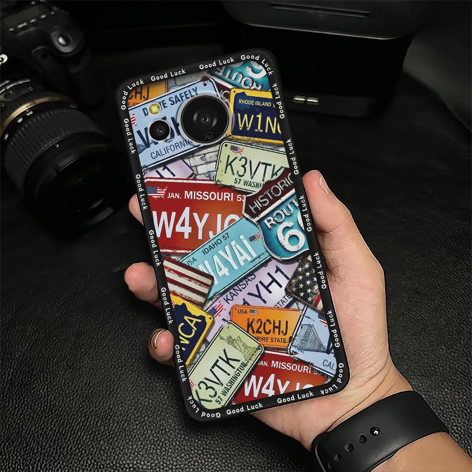 Casing ponsel tahan kotoran lucu untuk Sharp Aquos sense8/SHGI1/SH-54D pembungkus penuh tahan lama casing pelindung lembut tahan guncangan