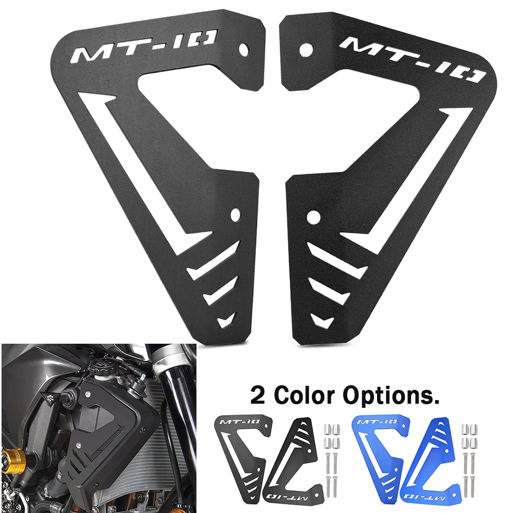 Motorcycle Side Panel Radiator Grille Guard Cover Plate Protector For YAMAHA FZ10 / MT-10 2016-2021