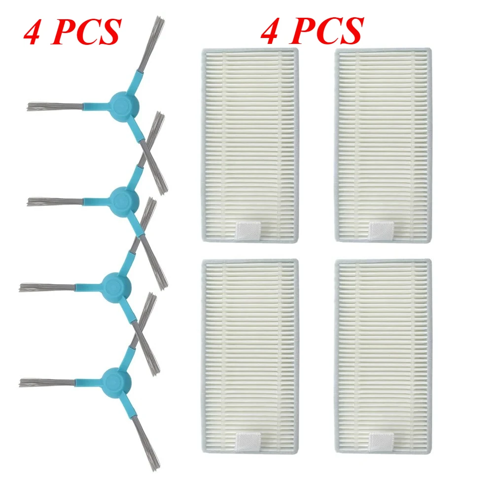 Side Brush HEPA Filter Conga Fabric Mop 4090 4690 4490 5490 Series Robot Vacuum Cleaner Accessories Fabric Mop Insertion Kit