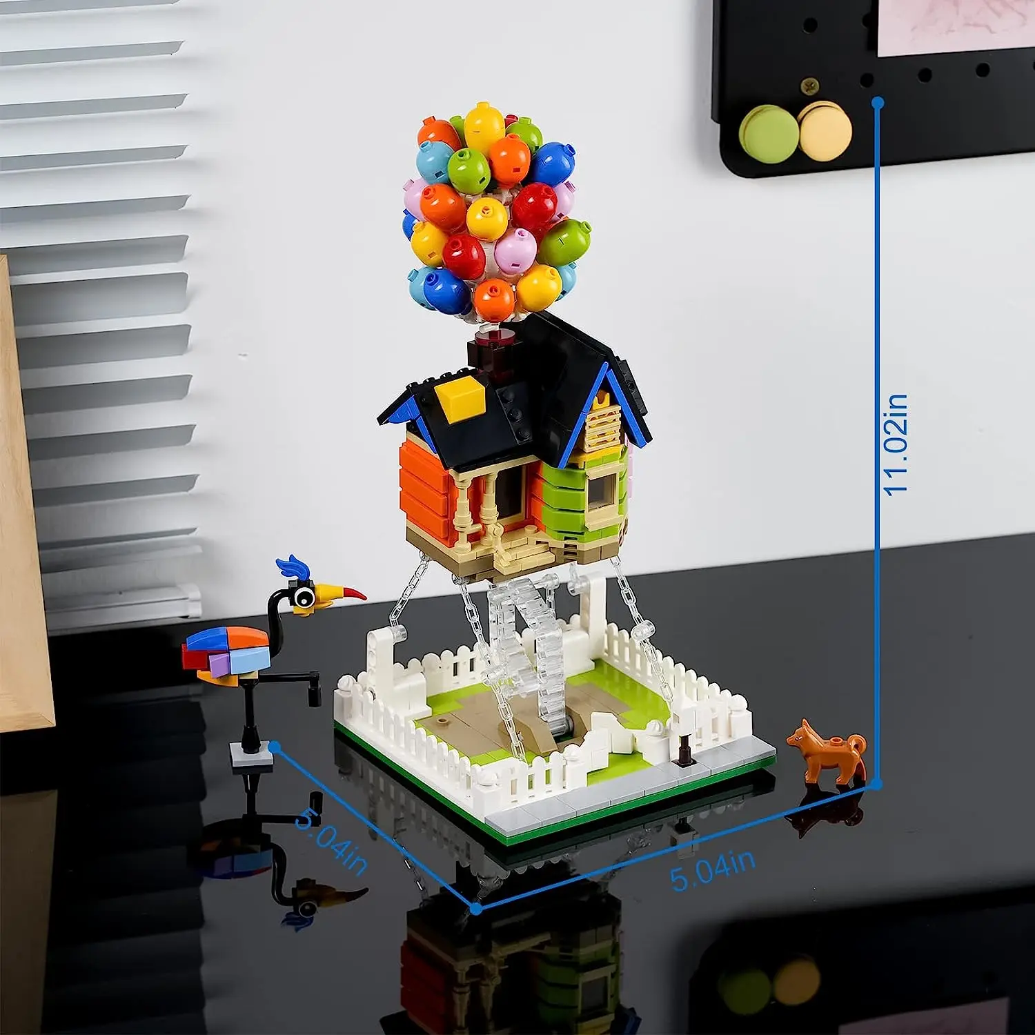 686PCS DK7025 ใหม่ฟิล์มCity Flying House Building BlocksอิฐCreative Expert StreetฉากVillaชุดประกอบของเล่นเด็กของขวัญ