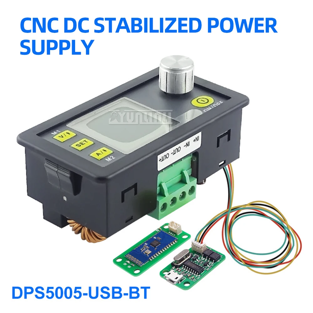 DPS5005 Digital Adjustable Step-Down Buck Converter Power Supply Module MODBUS Protocol Communication+Bluetooth 2025 NEW