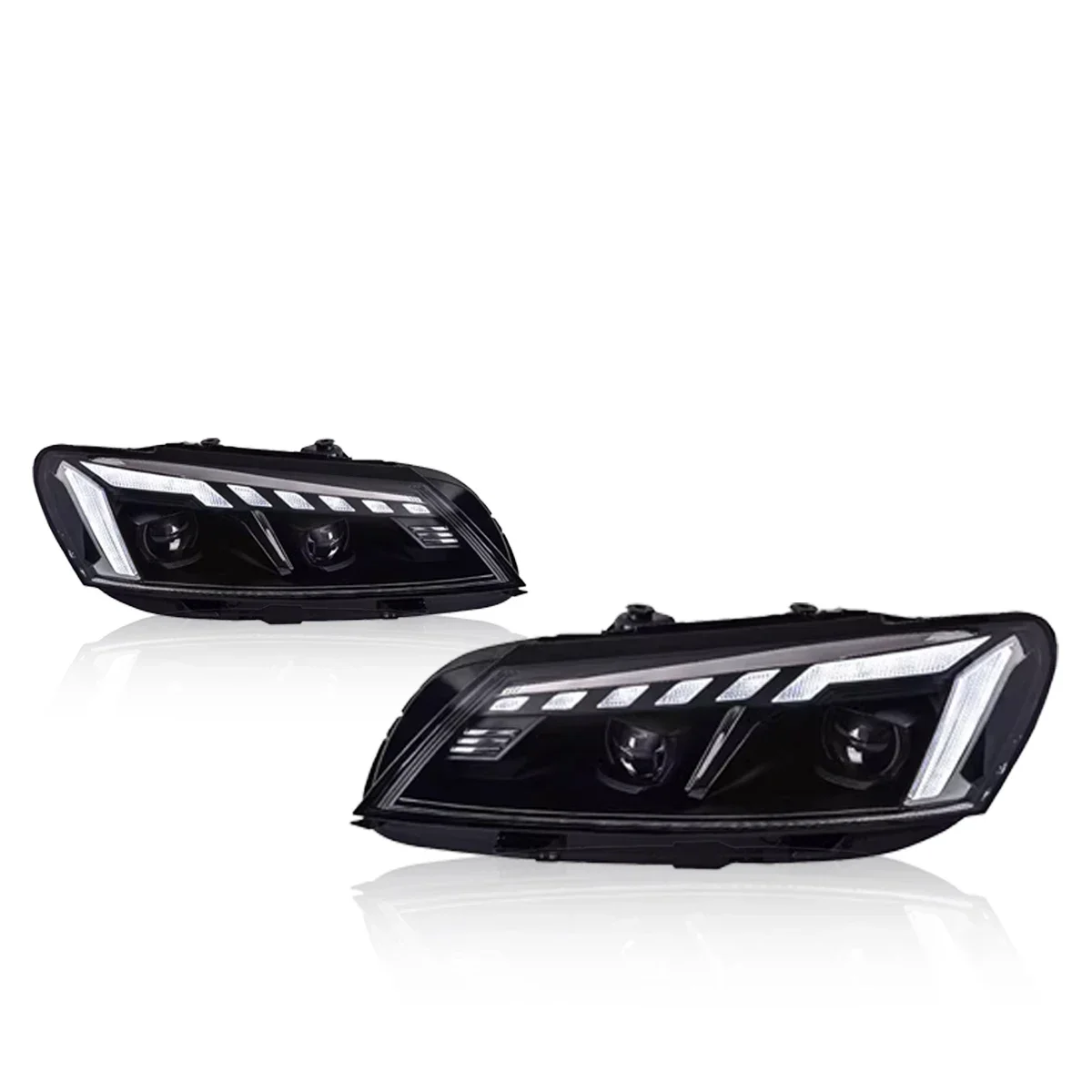 

LED Headlight For Volkswagen Passat Full Head Lamp 2011-2015 LED Headlight Projector Lens DRL Dynamic Signal