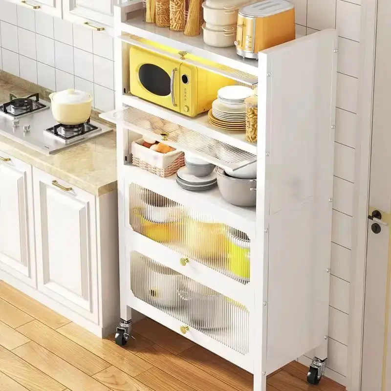 Stylish kitchen storage cabinet with simple design and diverse styles, large capacity storage cabinet for home kitchen