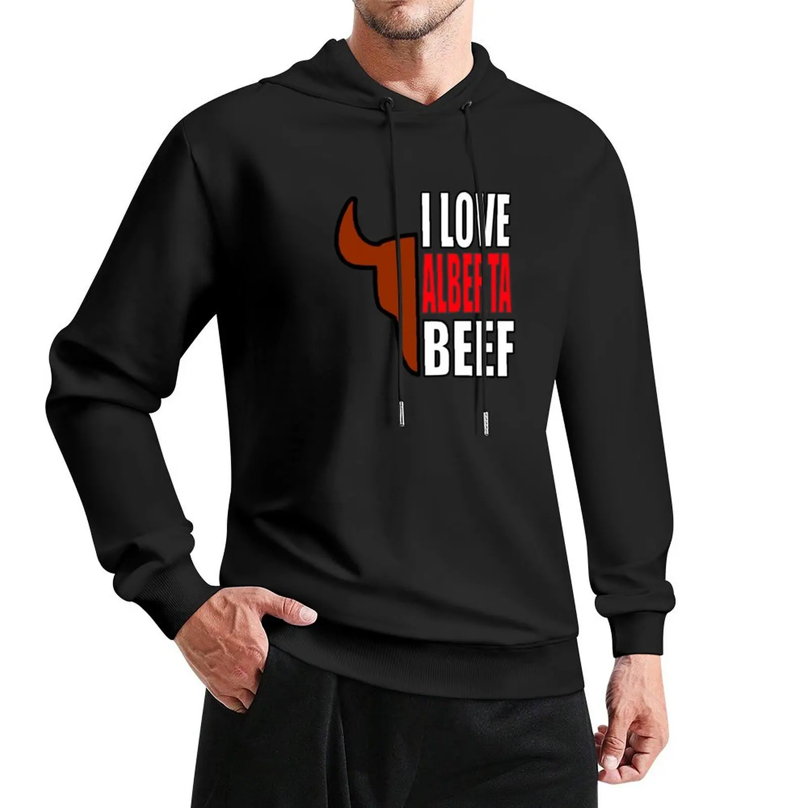 Alberta Beef Pullover Hoodie men wear hoodie for men