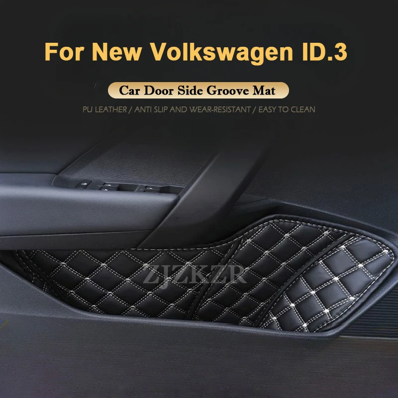 

Для Volkswagen VW ID.3 2023 2024 2025 автомобильная дверь, боковой карман для хранения, подушка для слота, аксессуары для интерьера, коробка, украшение автомобиля
