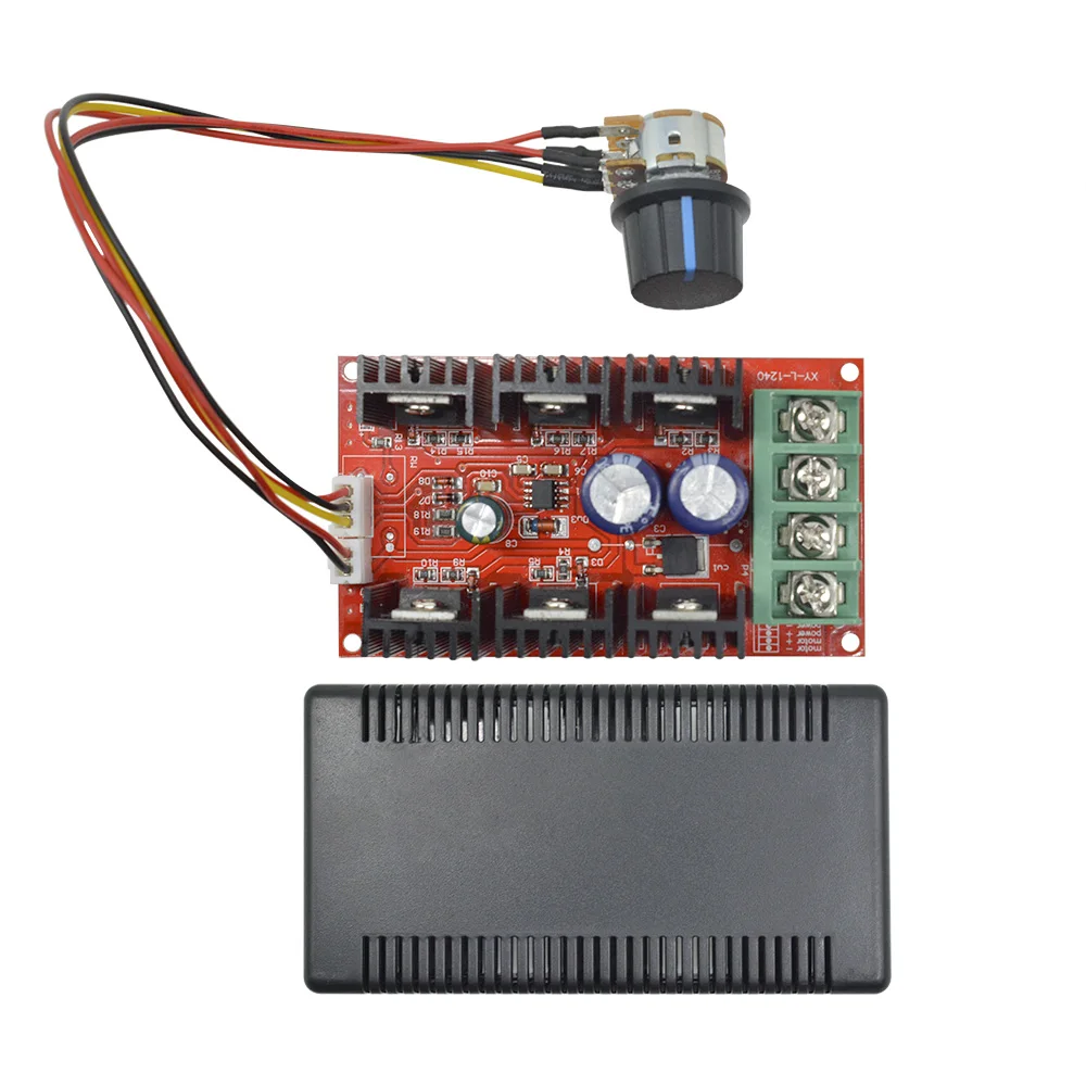 12V 24V 48V 2000W MAX 10-50V 40A PWM HHO DC Motor Speed Control Board RC Controller Module