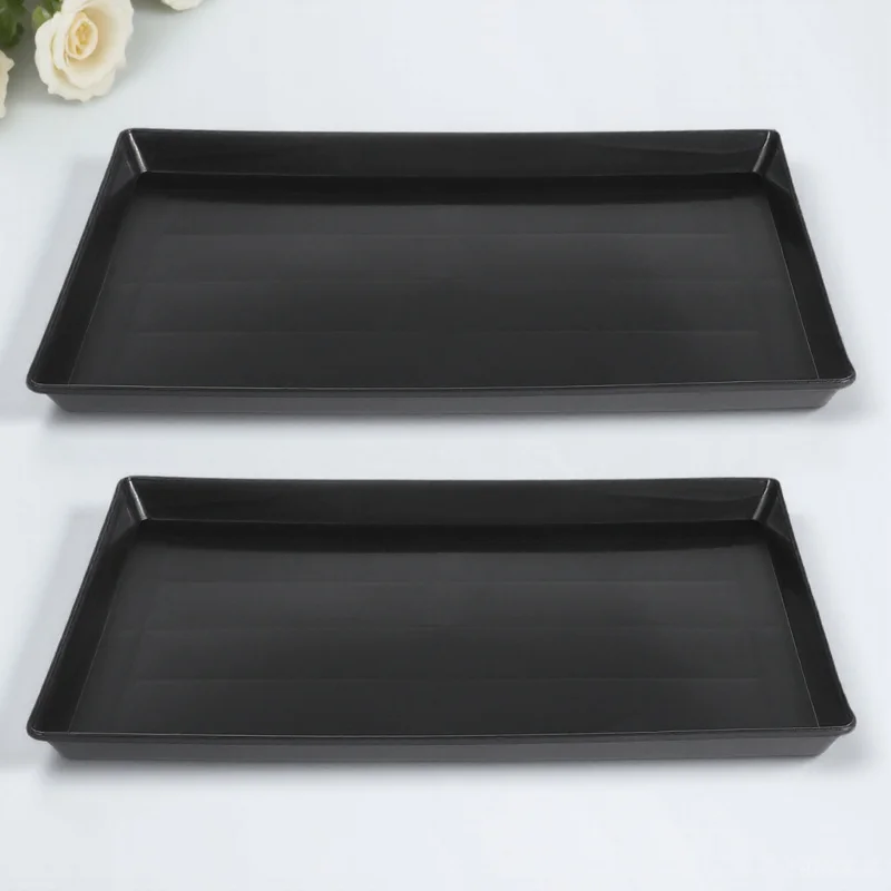 

2Pcs Pet Toilet Pan Small Dog Crate Tray Leakproof Durable Easy Clean Dog Crate Tray Replacement Parakeet Toilet Pan