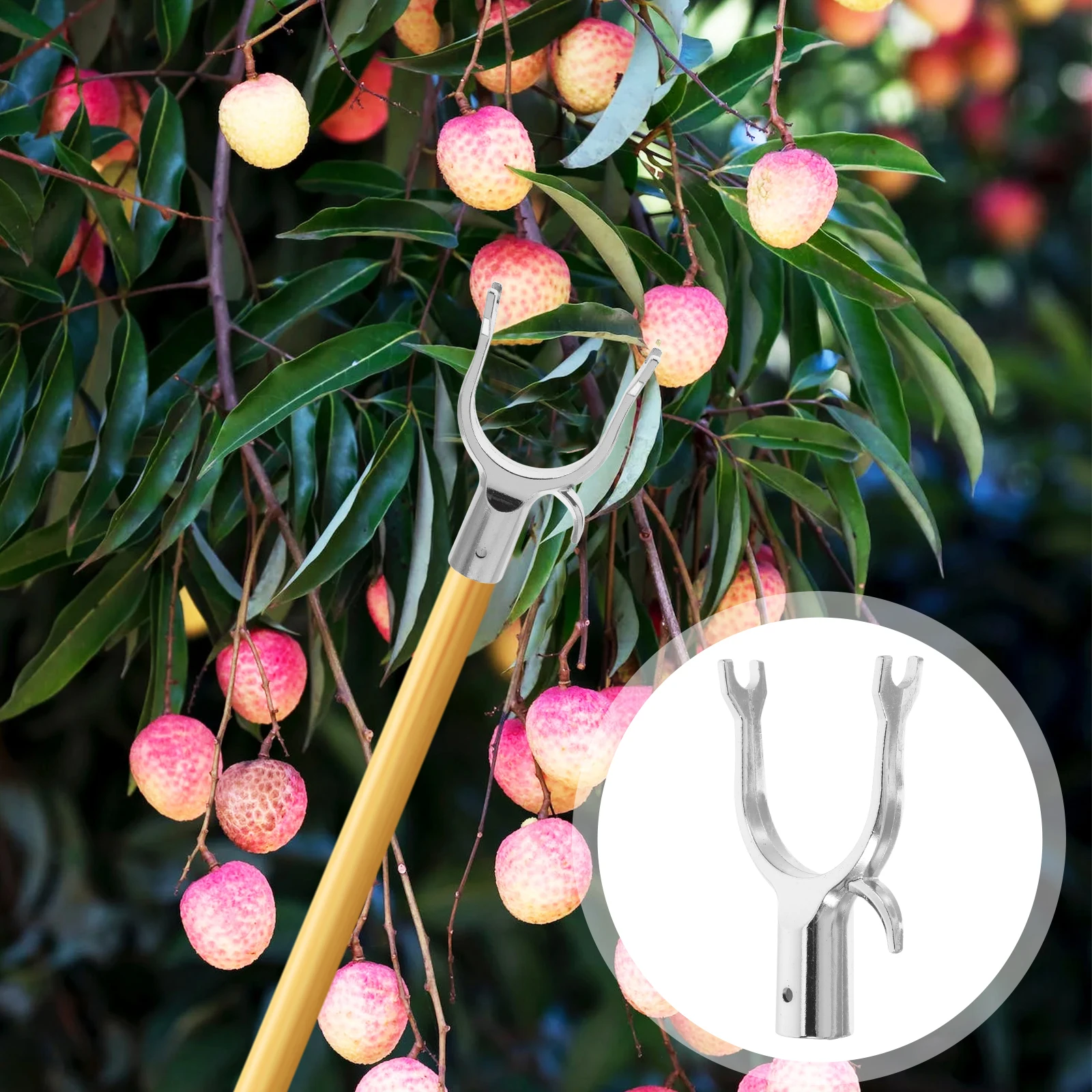 

6pcs Plant Branch Support Forks Aluminum Alloy Tree Stabilizer Gardening Supplies Fruited Branches Supporting Tools Straightener