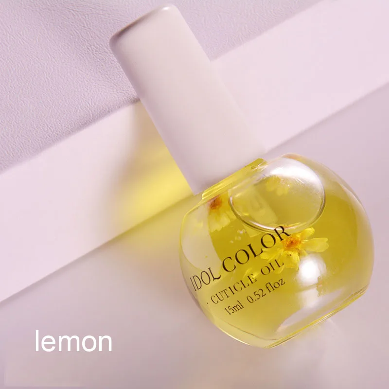 15 ml/fles nagelvoedingsolie hydraterende gedroogde voedingsstof nagelriemolie 9-bloemen manicure verzorging reparatie beschadigde vloeibare olie # *