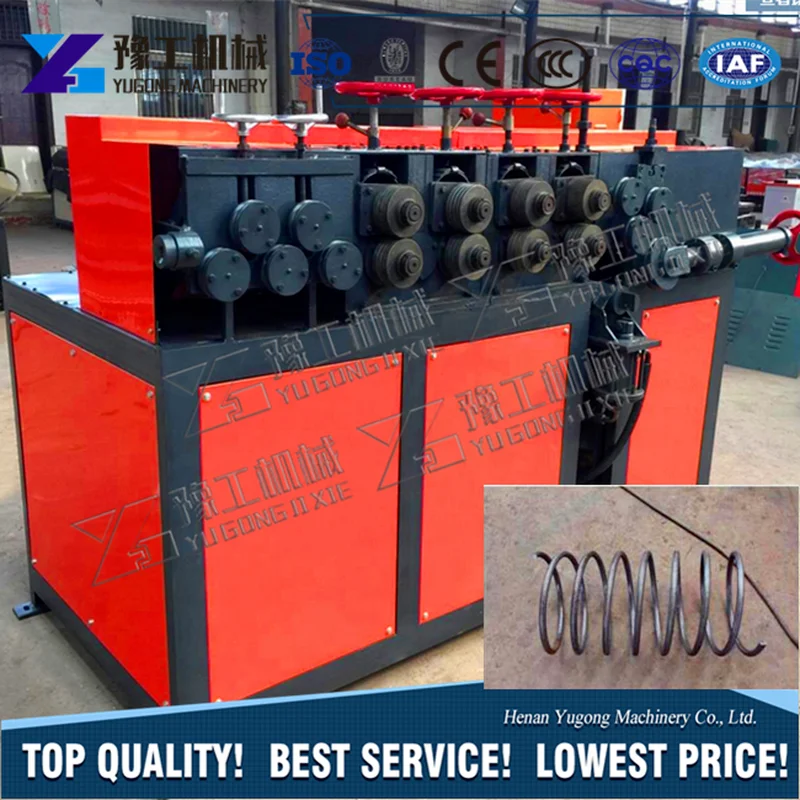 YUGONG Construction Machinery Prestress Spiral Reinforcement Rebar Bending Cutting Machine Steel Bar Twist Machine