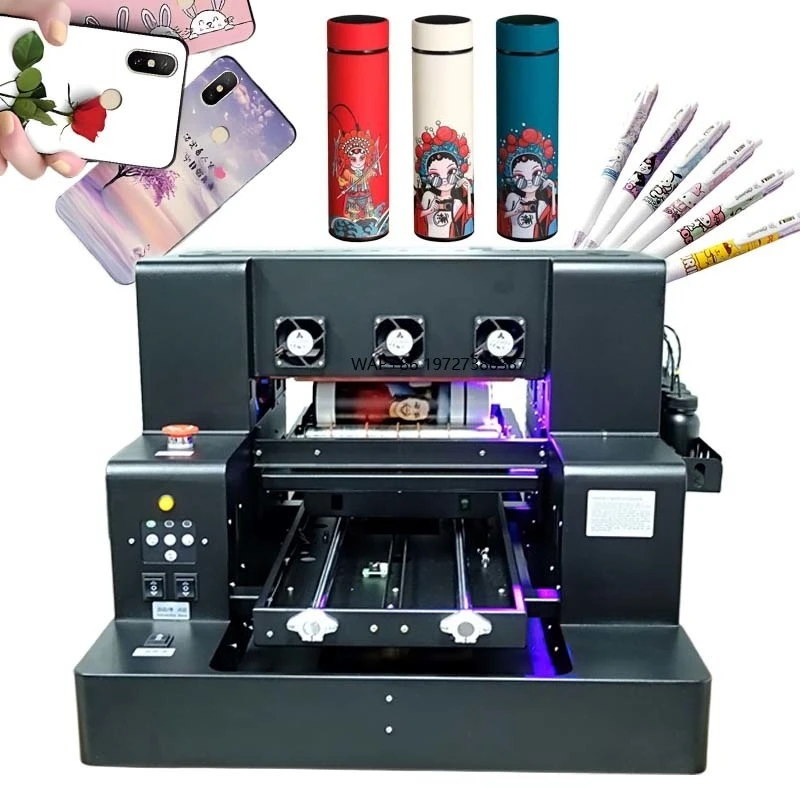 

2025 New Design 3250 3021 A3 A4 UV Printer Digital Flatbed Printing Machine for PVC Card Phone Case Bottle Golf