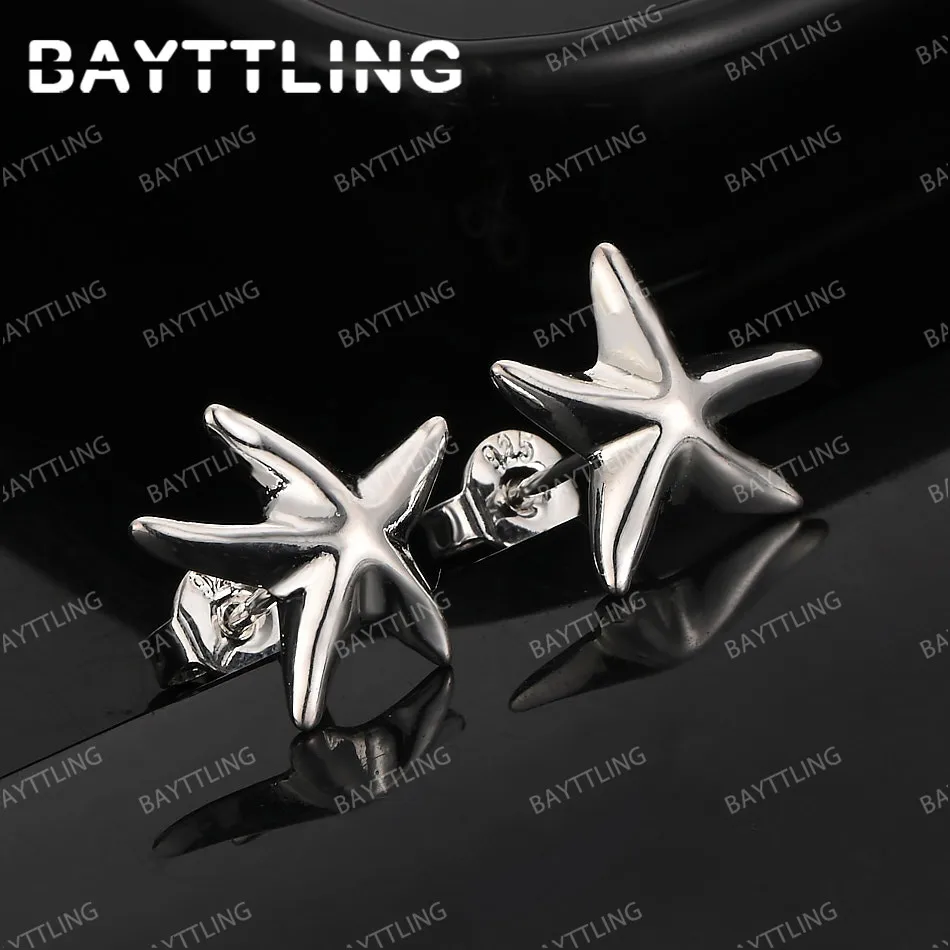2025 Luxury 925 Sterling Silver Exquisite Five-pointed Star Earrings Women's Gift Simple Wedding Fashion Jewelry Accessories