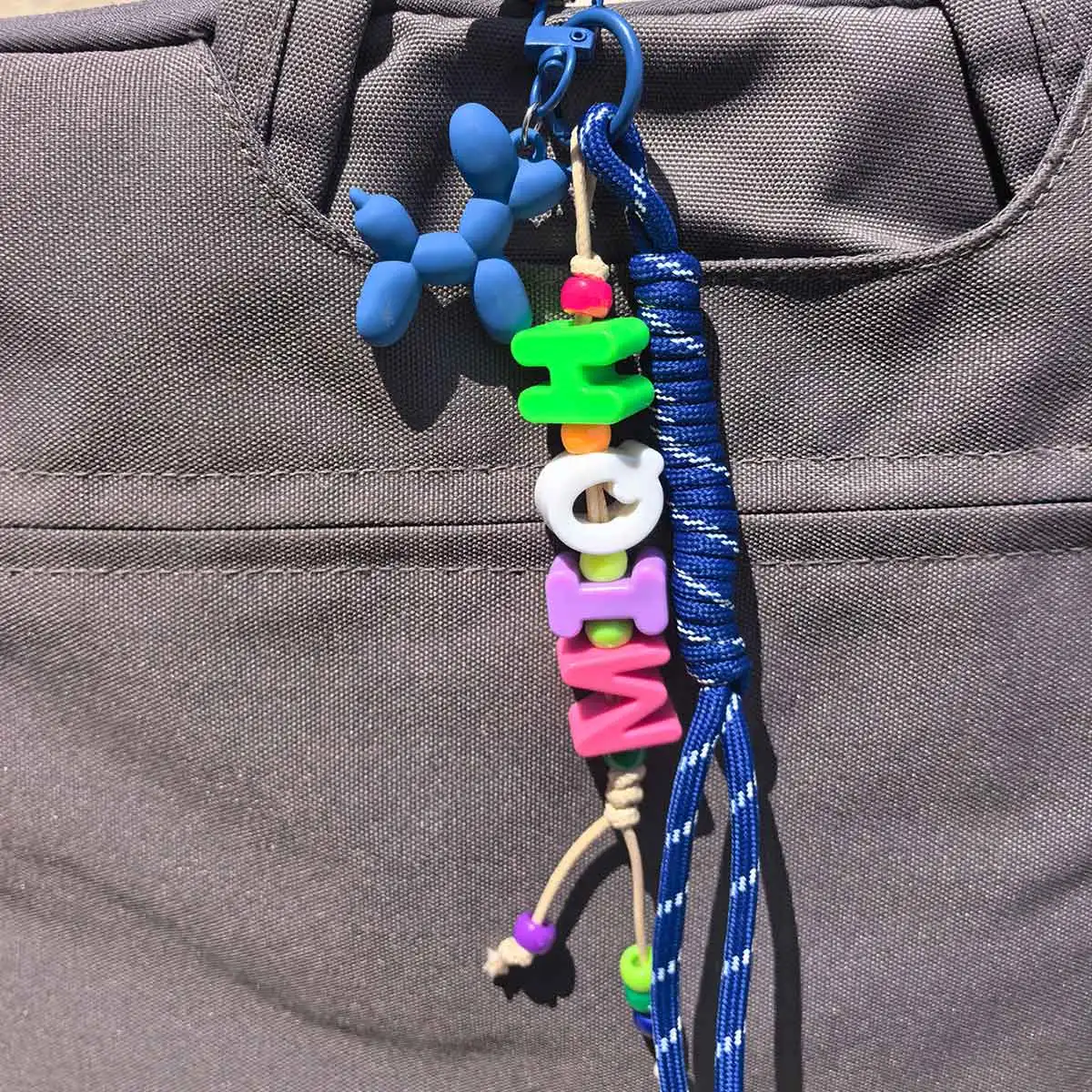 Acrylic Letter Custom Keychain, Personalized Gift