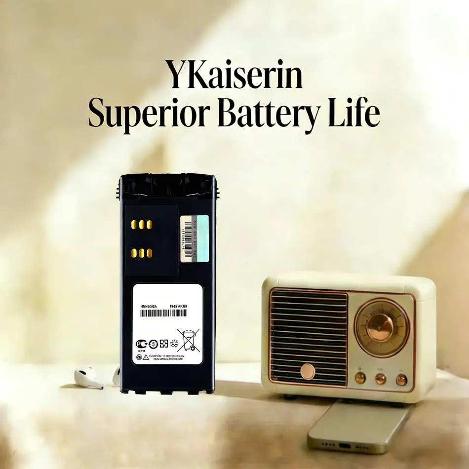 

Stable 1800Mah Premium Replacement For Motorola Moto GP338 GP328 PTX760 Walkie - Talkie Battery HNN9010A
