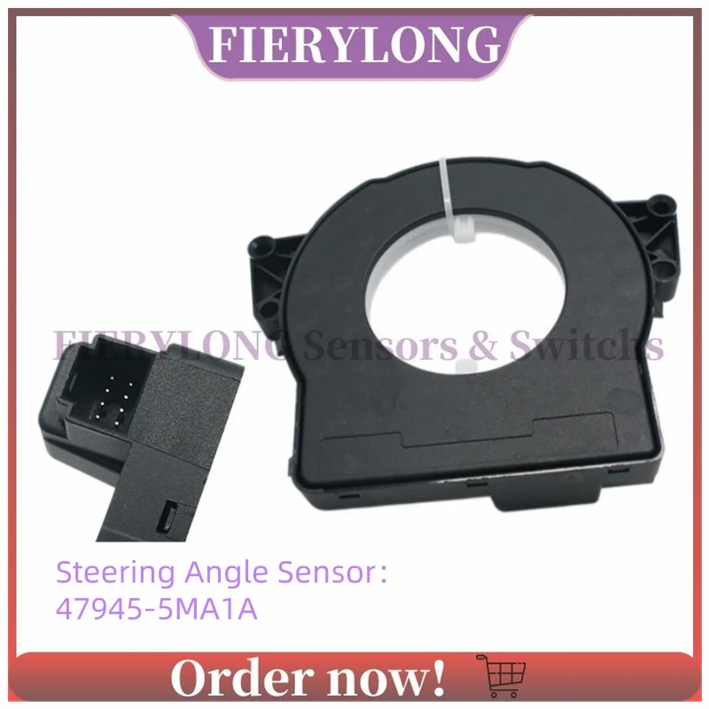 

47945-5MA1A Steering Angle Sensor For Nissan 370Z Frontier GT-R Juke Leaf Sentra Infiniti QX50 QX70 479455MA1A Car Accessories