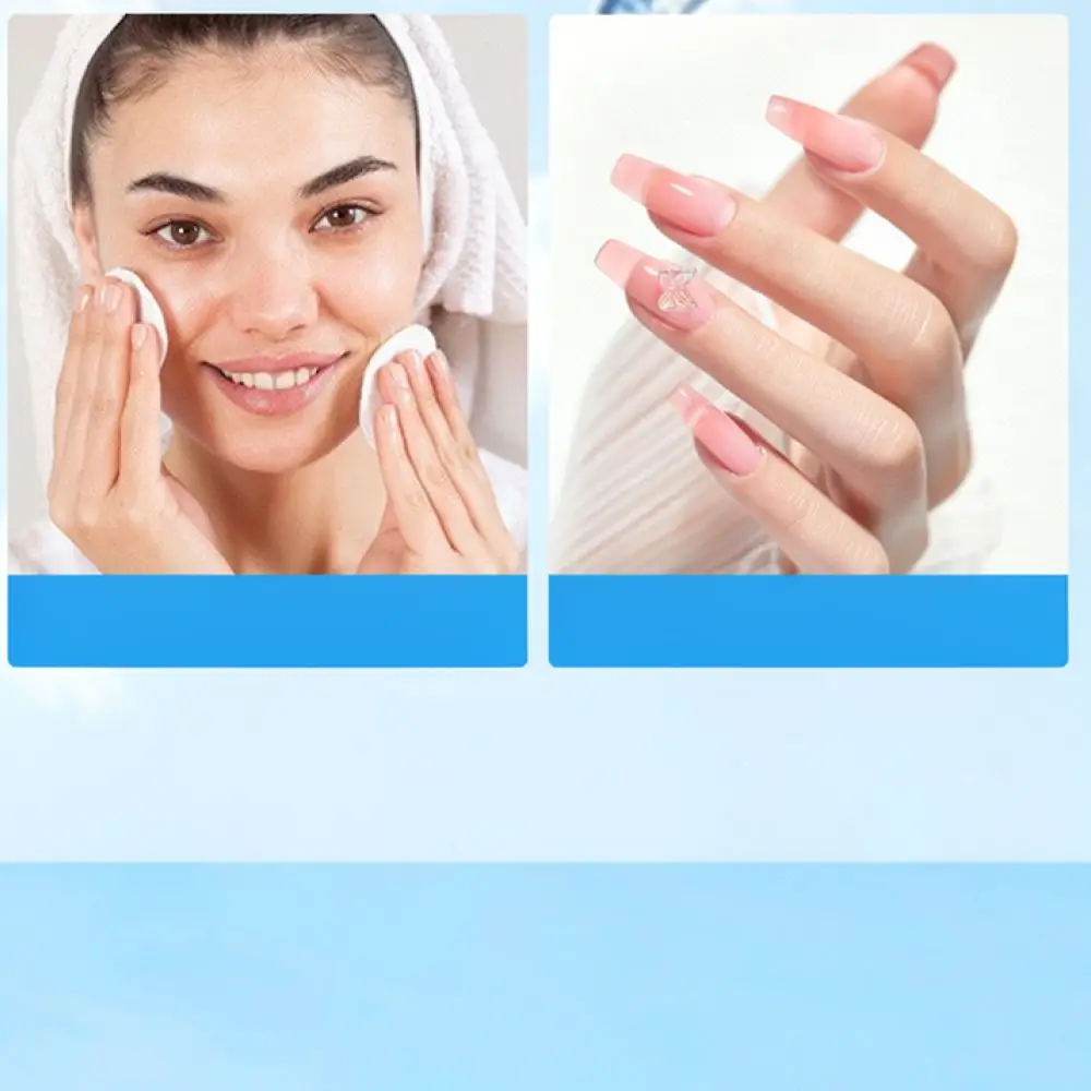 Soft Pure Cotton Makeup Pads Thick Three Layer Face Cleaning Wipes Gentle Exfoliating Cosmetic Remover For Daily Skin Care Needs