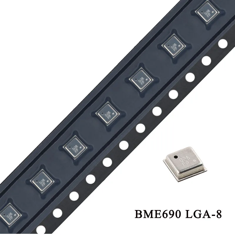 BME690 LGA-8 Quad-in-One Air Quality Sensor Gas Pressure Humidity and Temperature Sensor Chip