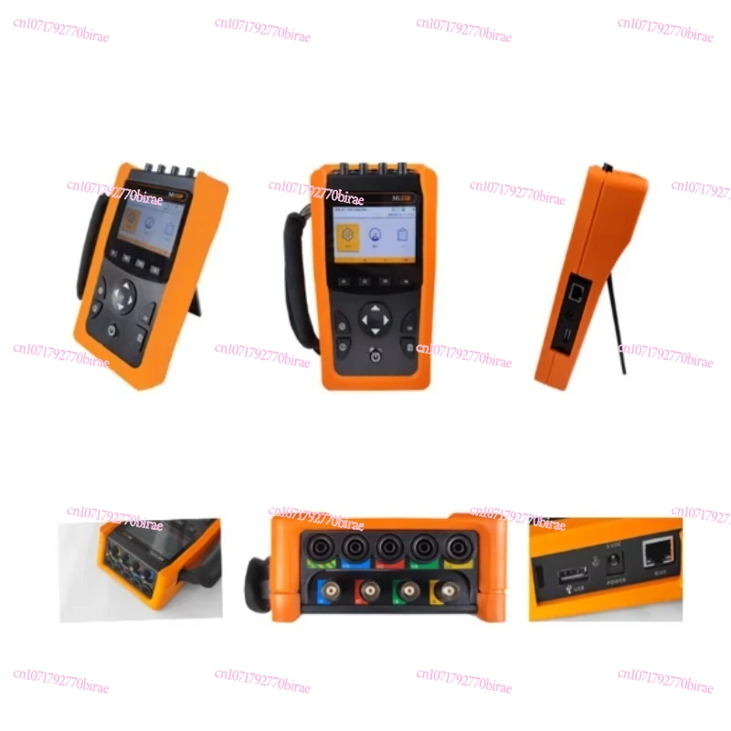 Portable Electricity Meter Energy Logger Handheld 3 Phase Data Recorder I Power Quality