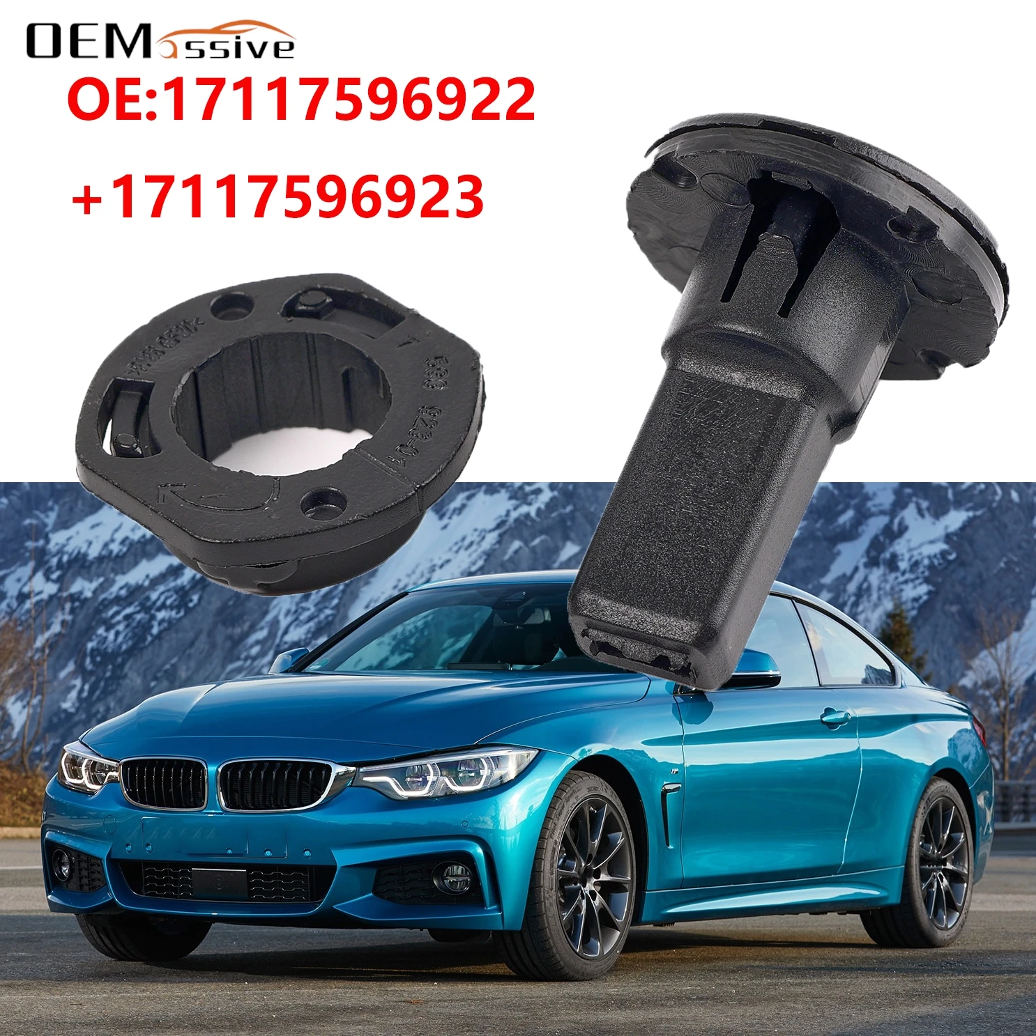 For BMW 2 3 4 series F22 F30 F32 M2 228i 328i 320i 335i M4 430i 428i 440i Upper Radiator Mount Bushing Bracket Support Sleeve