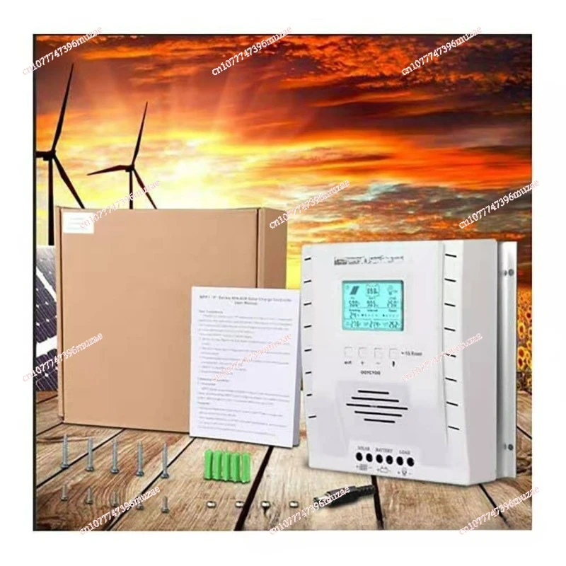 Solar Controller MPPT 60A Solar Charge Controller 12V/24V Maximum Input 100V