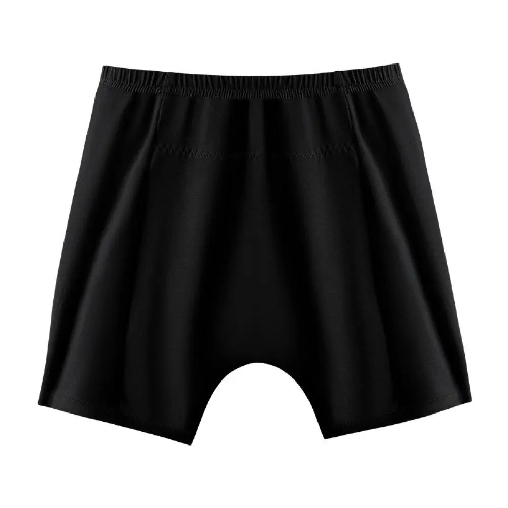 Cotton Mens Leakproof Incontinence Underwear Washable Protective Briefs High Waist Elderly Care Breathable Soft Solid Pants
