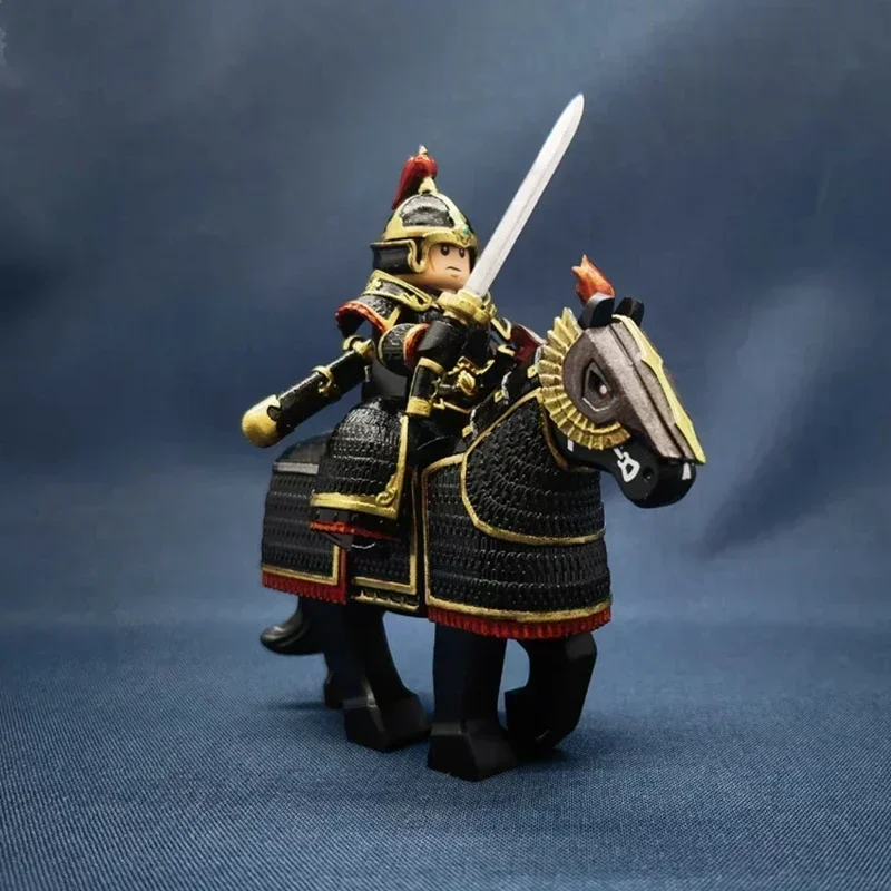 Ancient Chinese Style General Cavalry Infantry Props Weapons Set For Mini Dolls Figures Building Blocks Brick Toy Christmas Gift